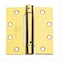 Global Door Controls 4.5 in. x 4 in. Spring Hinge Bright Brass Full Mortise Spring Hinge, PK2 CPS4540-US3 - alternate 1